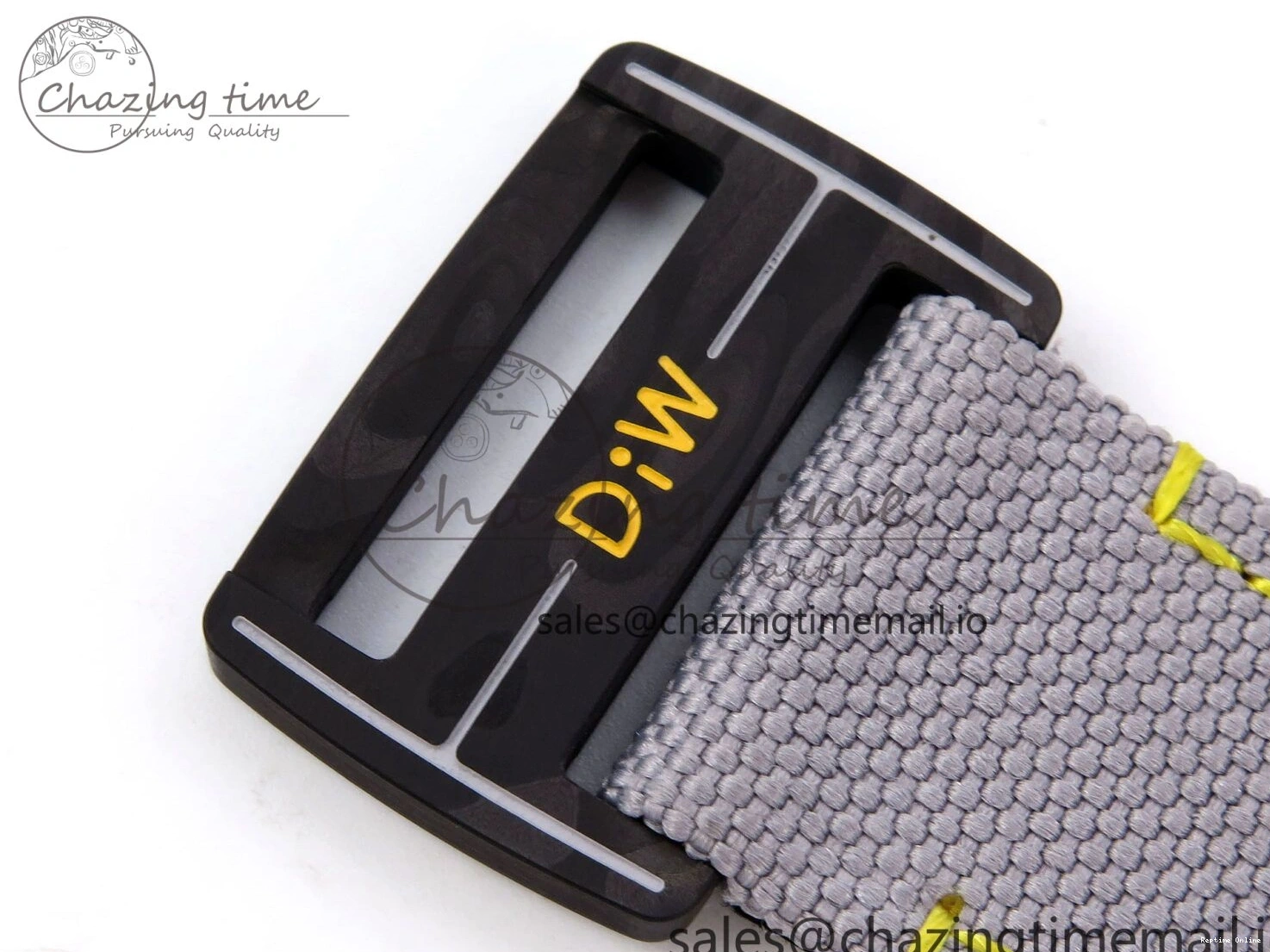 0505 Tailored Daytona DIW Space Mission Gray Textured Dial on Gray Nylon Strap A4130 Clone 1279